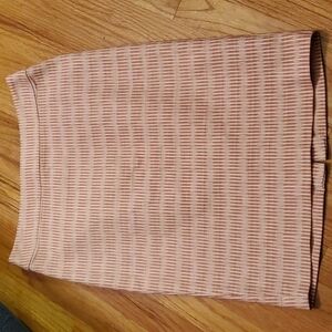 Loft Geometric Cotton Skirt Size 6